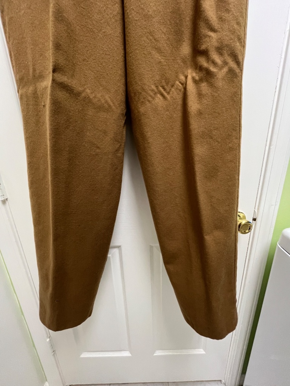 Women's Harve Benard Brown Wool Pants 14 x 29L - Picture 6 of 16